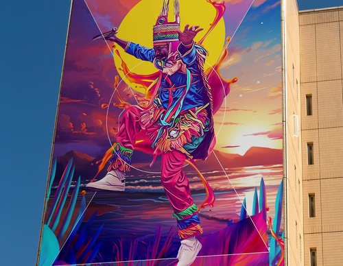 Galeria de arte de rua de Nestor Garcia Aka - República Dominicana