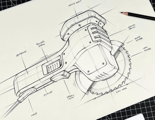 Gallery Of Design Sketching By Marius Kindler - Germany