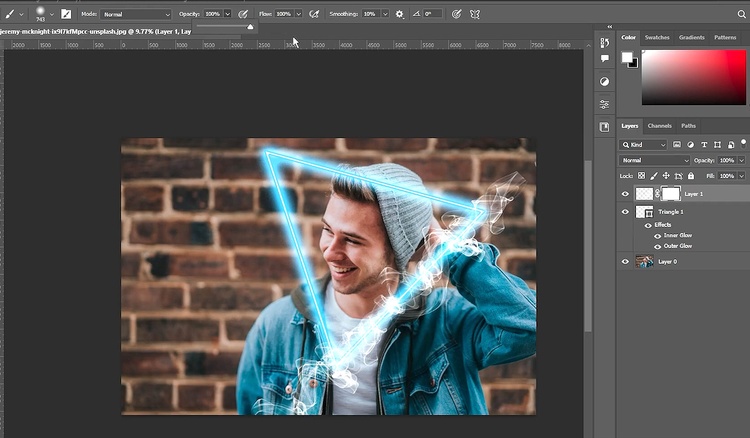 How to Create a Glow Effect Portrait – Photoshop Tutorial