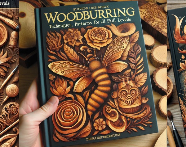 Great Book of Woodburning: Pyrography Techniques, Patterns and Projects