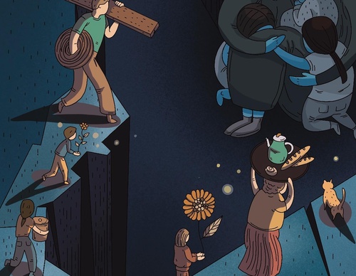 Galería de ilustraciones de Hadil Alsafadi - Palestina