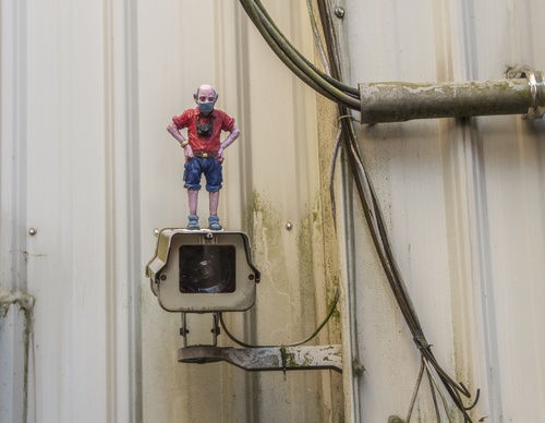 Gallery of Sculpture & Modern art by Isaac Cordal-Spain