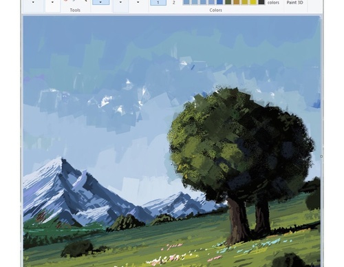 Gallery Of Drawing With Windows Paint By Christian Young - USA_2