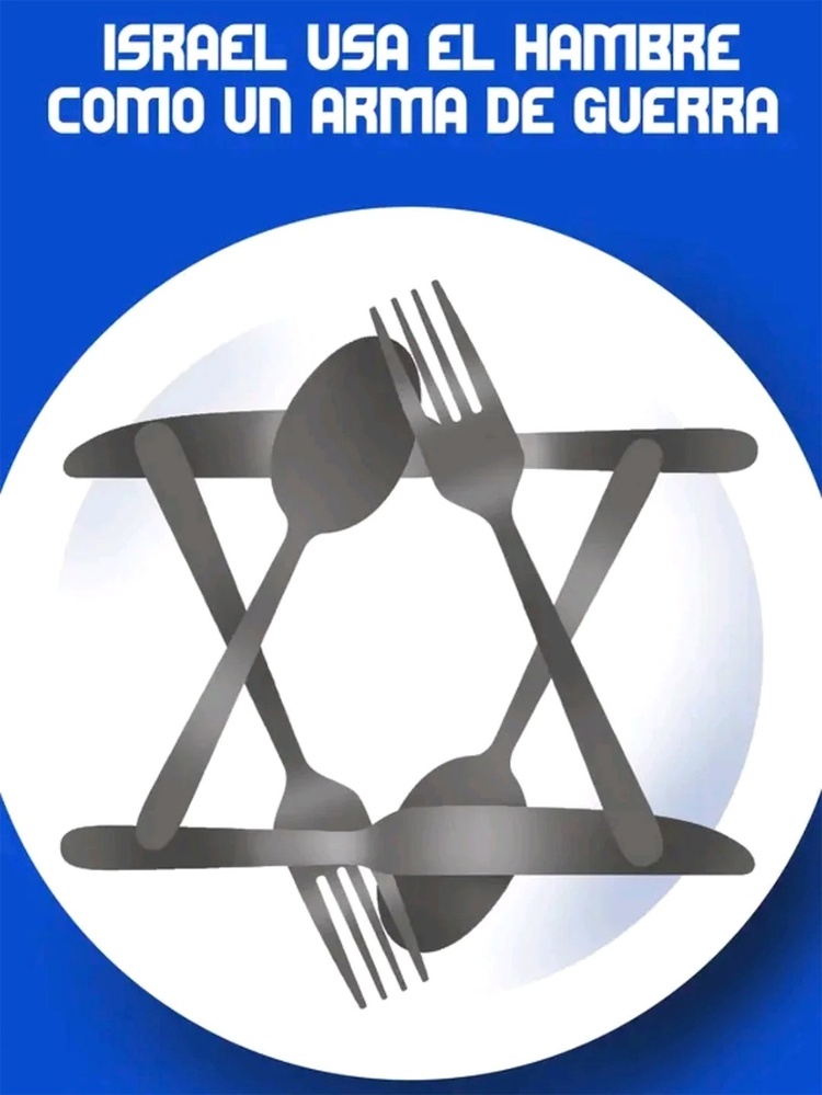 ISRAEL USA A FOME COMO UMA ARMA DE GUERRA