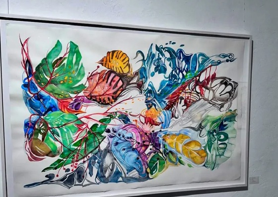 Inácio de Lucca apresentou sua arte em Madrid