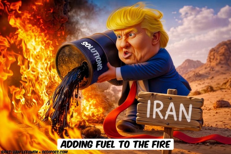 Adding Fuel to the Fire Trump Has Only Terrible Choices With Iran.