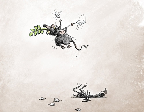 holocide cartoon