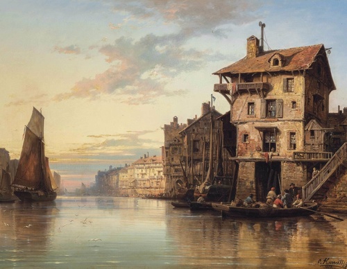 Gallery Of Painting By Charles Kuwasseg-France