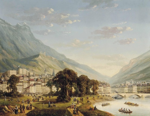 Gallery Of Painting By Charles Kuwasseg-France