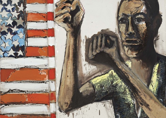 Galeria de Pinturas de Benny Andrews - EUA