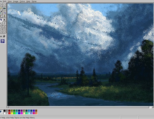 Gallery Of Drawing With Windows Paint By Christian Young - USA_1