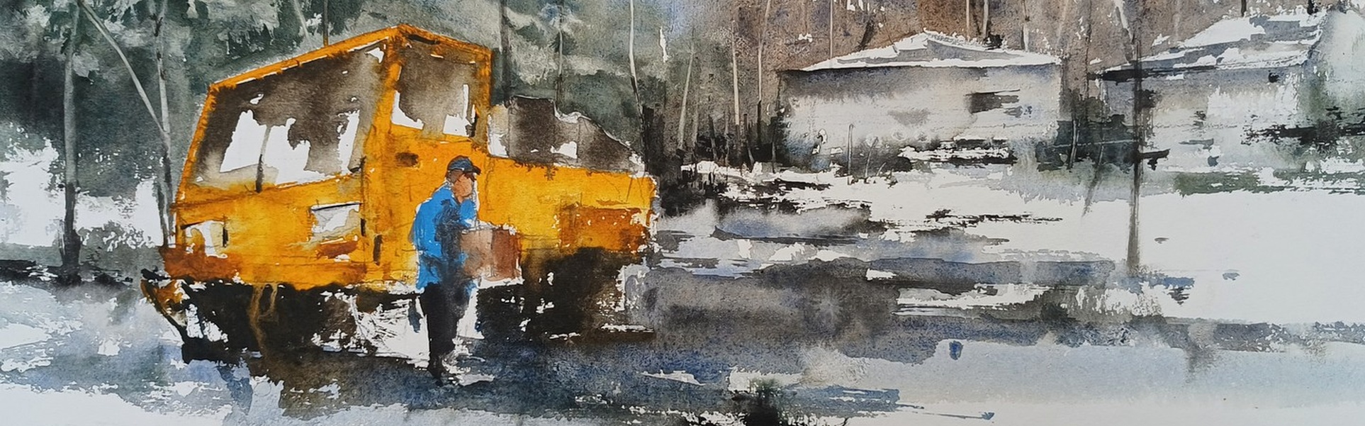 Galeria de Pinturas em Aquarela de Gonzalo Cid - Argentina