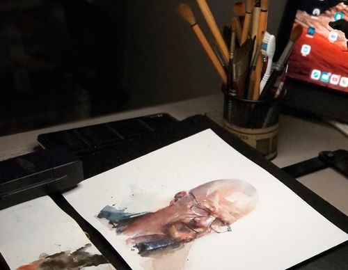 Gallery Of WaterColor Painting By Xavier Palau Blacio - Argentina