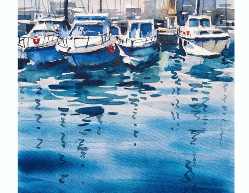 Gallery Of WaterColor Painting By Sofia Wu Mei - China