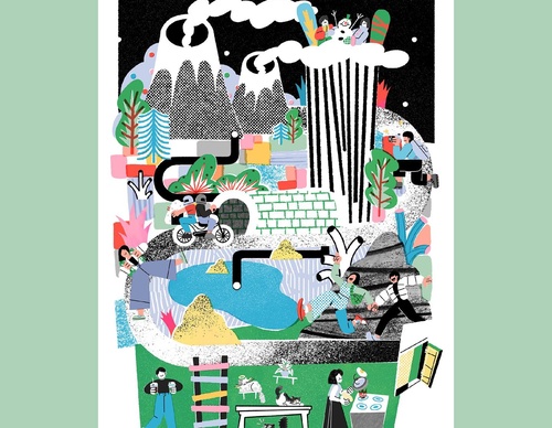 Galería de ilustraciones de Kezia Gabriella - Singapur