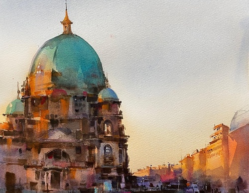 Galeria de pinturas em aquarela de Tere Lojero – México