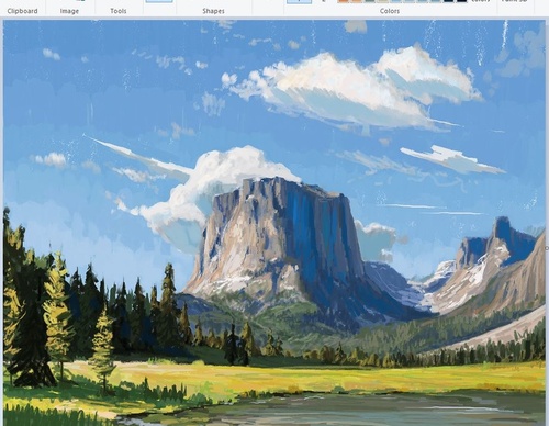 Gallery Of Drawing With Windows Paint By Christian Young - USA_1