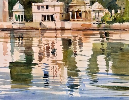 Gallery Of Watercolor Painting By Milind Mulick - India