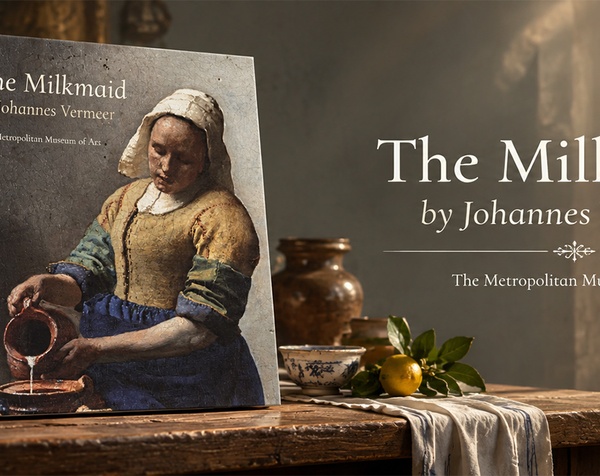 The Milkmaid by Johannes Vermeer