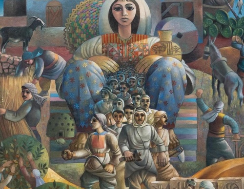 sliman mansour palestine