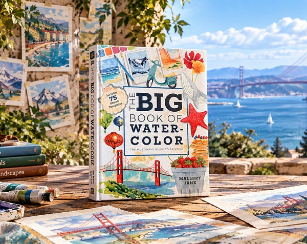 The Big Book of Watercolor: The Must-Have Guide to Painting by Mallery Jane