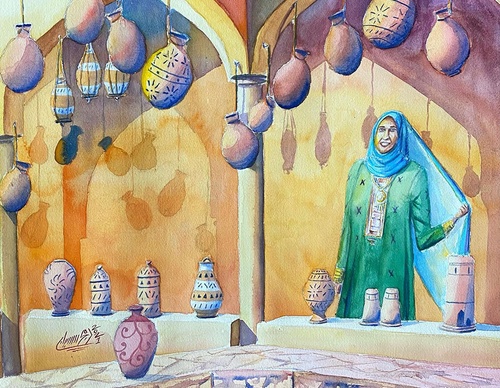 Galería de ilustraciones de Amjed Alsiyabi - Omán