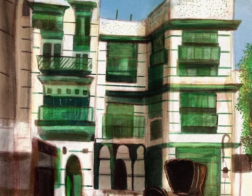 Galería de ilustraciones de Nouran Elghannam - Egipto