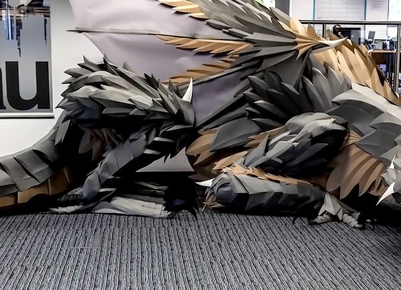 Making an Paper Dragon