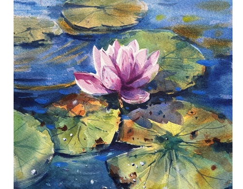 Gallery Of WaterColor Painting By Sofia Wu Mei - China