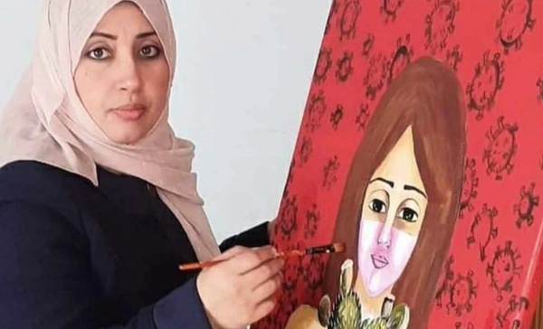 Martyrs of the Zionist Genocide: Palestinian Painter Heba Zagout