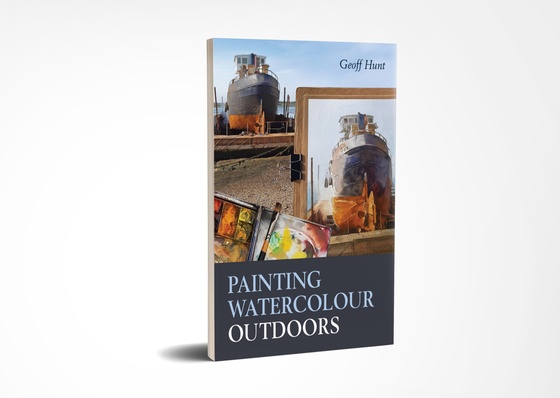 Pintura em aquarela ao ar livre por Geoff Hunt