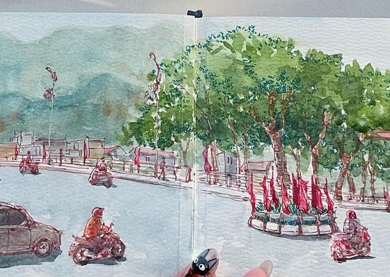 Gallery Of WaterColor Painting By Hansu - Vietnam