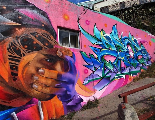 Galería de arte callejero de Kevin Galassi - Chile