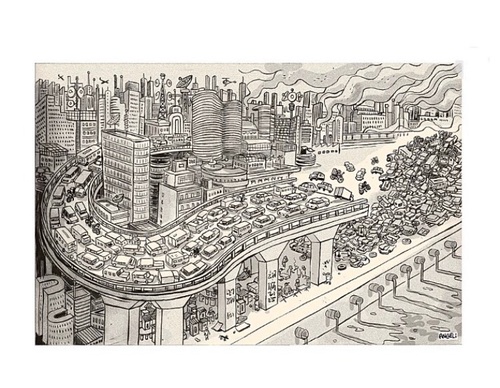 Galería de caricaturas de Arnaldo Angeli Filho-Brasil