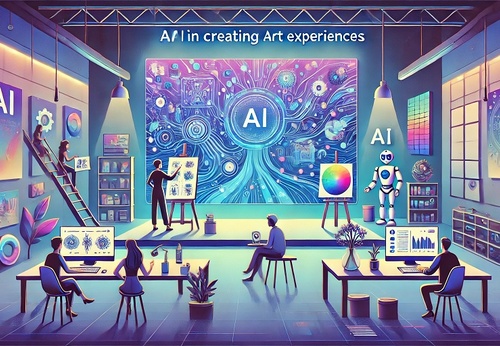 AI in the Creation of Interactive Art Experiences