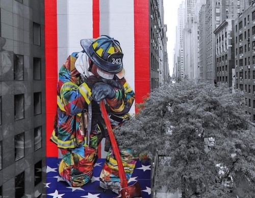 Gallery of street painting by Eduardo Kobra - Brazil