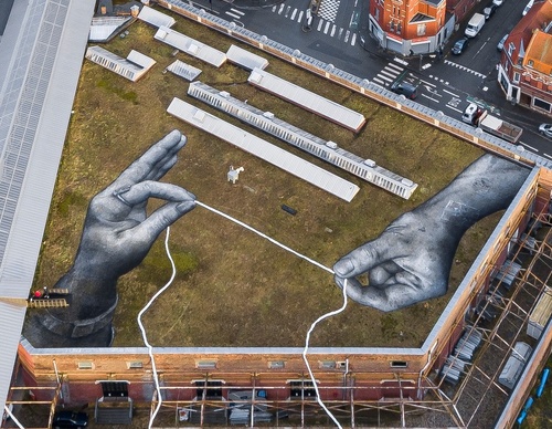 Gallery Of Street Art By Saype - France
