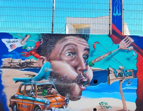 Galería de arte callejero de Nauni - España