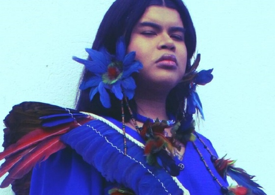 Auá Mendes, artista indígena de Amazonas