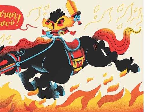 Galería de ilustraciones de Tony Ganem - Argentina