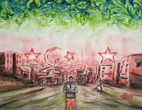 Galería de ilustraciones de Amjed Alsiyabi - Omán