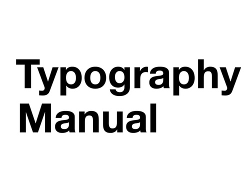 Typography Tutorial - 10 Rules to Help You Rrule Type
