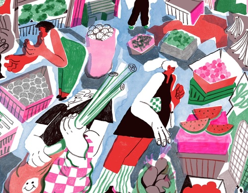 Galería de ilustraciones de Kezia Gabriella - Singapur
