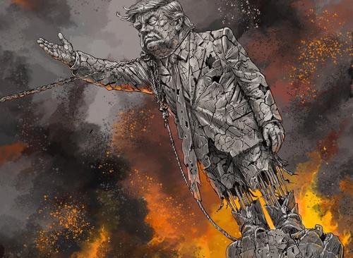 The Fall of Pharaoh by Massoud Shojai Tabatabai, Iran
