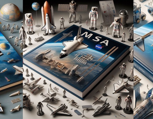 The book of the Art of NASA: The Illustrations in 233 pages