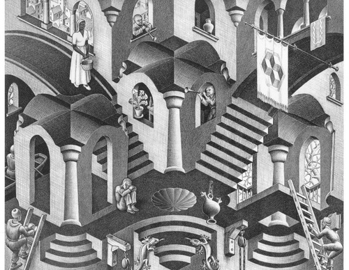 Galeria de pinturas de Maurits Escher - Holanda