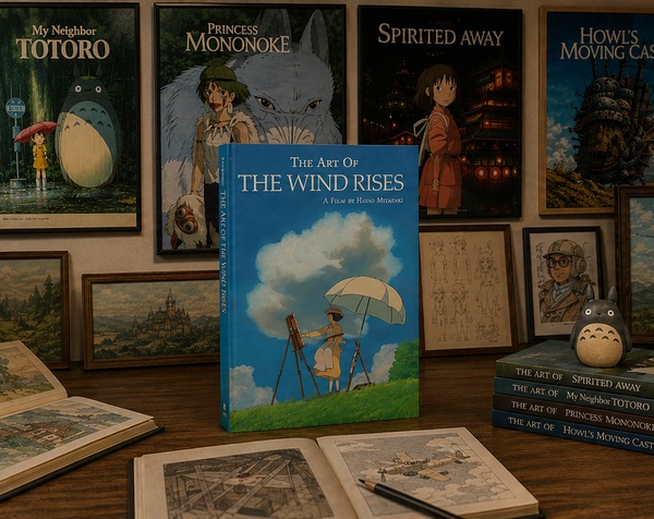 The Art of The Wind Rises by Hayao Miyazaki