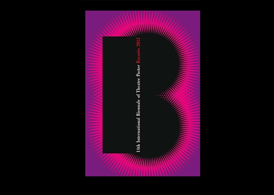 14th INTERNATIONAL BIENNALE OF THEATRE POSTER RZESZÓW 2013