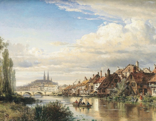 Gallery Of Painting By Charles Kuwasseg-France