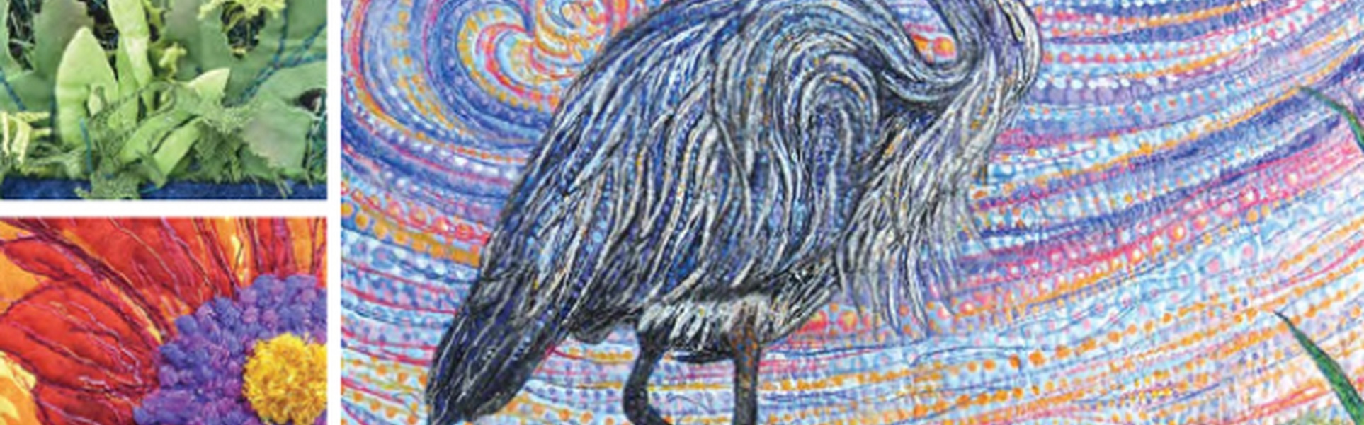 Creación de quilts artísticos con paneles: técnicas sencillas de pintura con hilo y decoración para crear tu propia obra de arte colorida a partir de